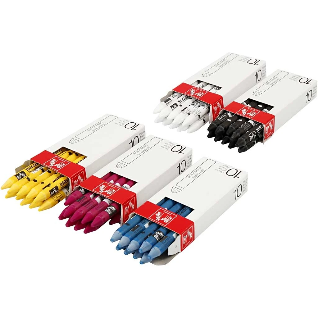 Caran D'Ache Waskrijt Neocolor II Multicolor 50 Stuks 4 Caran D'Ache Waskrijt Neocolor II Multicolor 50 Stuks - Afbeelding 2