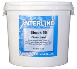 Zwembadreiniger Shock 55 Granulaat 5 Kg
