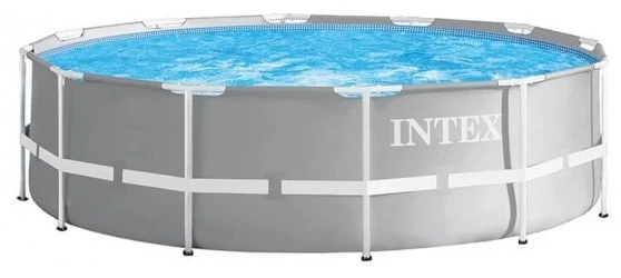 Intex Opzetzwembad Zonder Pomp 26710NP Prism 366 X 76 Cm Grijs 3 Intex Opzetzwembad Zonder Pomp 26710NP Prism 366 X 76 Cm Grijs