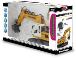 Jamara Graafmachine Liebherr R936 1:20 Geel 2,4GHz -Beter Kinderspeelgoed jamara graafmachine liebherr r936 120 geel 24ghz 10 1018065 1669295747