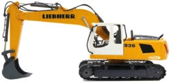 Jamara Graafmachine Liebherr R936 1:20 Geel 2,4GHz -Beter Kinderspeelgoed jamara graafmachine liebherr r936 120 geel 24ghz 6 1018065 1669295743