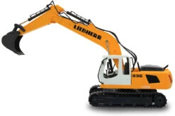 Jamara Graafmachine Liebherr R936 1:20 Geel 2,4GHz -Beter Kinderspeelgoed jamara graafmachine liebherr r936 120 geel 24ghz 7 1018065 1669295744