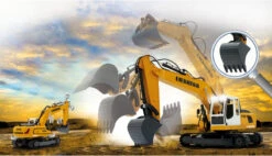 Jamara Graafmachine Liebherr R936 1:20 Geel 2,4GHz -Beter Kinderspeelgoed jamara graafmachine liebherr r936 120 geel 24ghz 9 1018065 1669295746