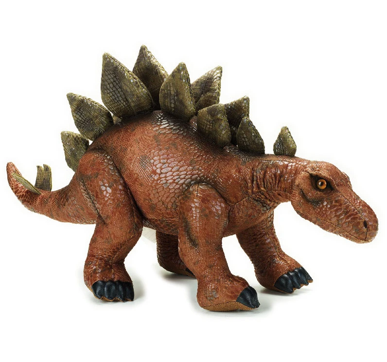 Knuffeldino Stegosaurus Junior 72 X 39 Cm Pluche Oranje
