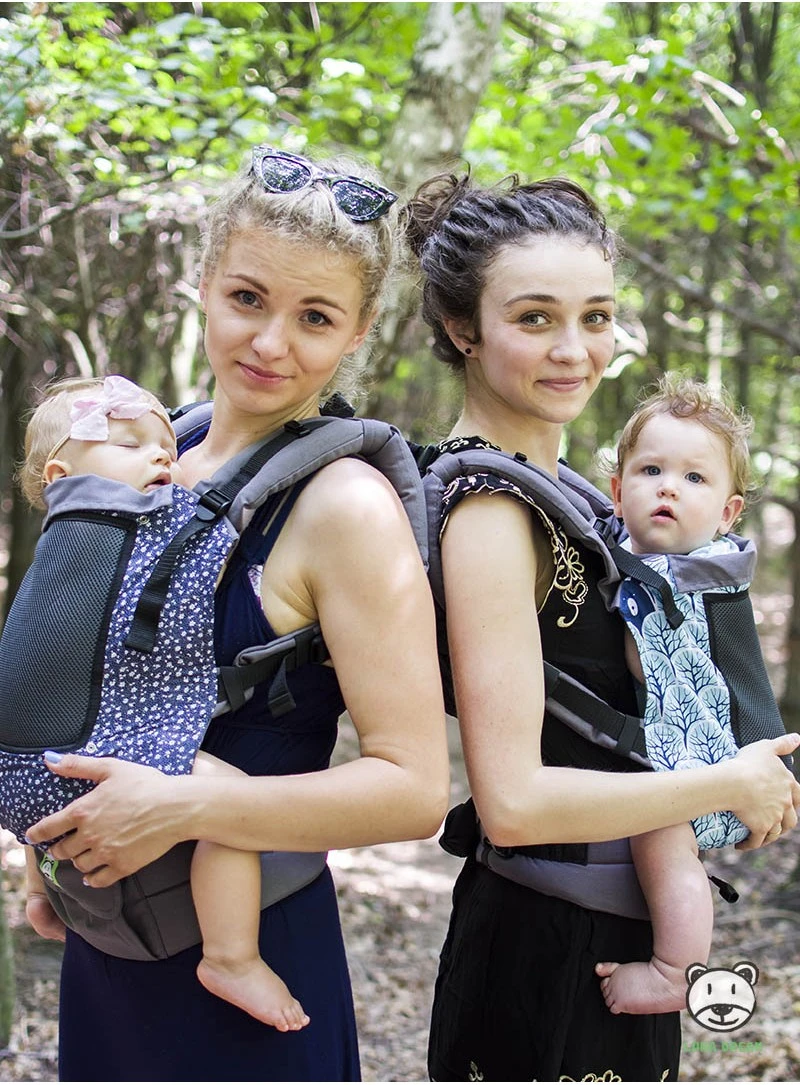 Draagzak Grow Up Air Meadow Katoen Blauw/wit - Afbeelding 5