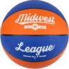 League Basketbal Unisex Blauw/oranje Maat 7 -Beter Kinderspeelgoed midwest league basketbal unisex blauw oranje 1020157 1682063819