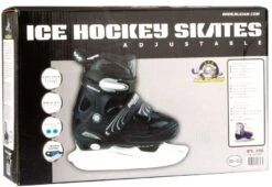 Beter Kinderspeelgoed -Beter Kinderspeelgoed nijdam ijshockeyschaats 3150 junior zwart 2 100857