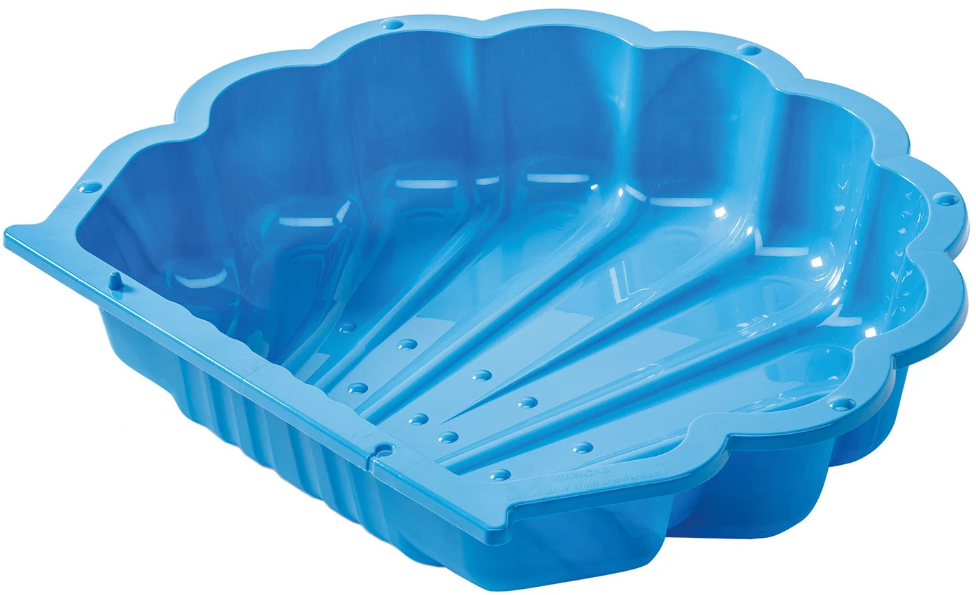 Zandbak Schelp 87 X 78 X 18 Cm Blauw