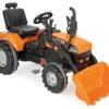 Super HD 9030 Traptractor Met Voorlader Oranje/zwart -Beter Kinderspeelgoed pilsan super pedaalbediende graafmachine junior oranje 1020229 20230503163653
