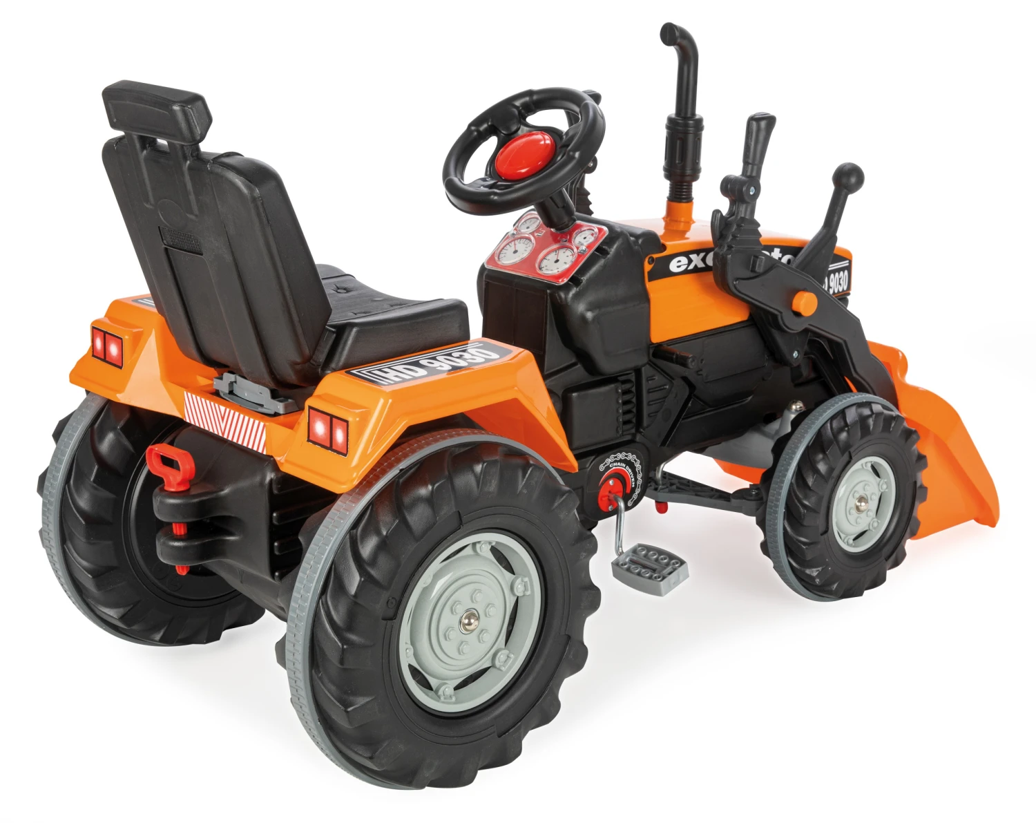Super HD 9030 Traptractor Met Voorlader Oranje/zwart - Afbeelding 3