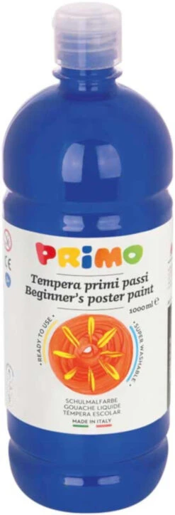 Primo Plakkaatverf Tempera 1000 Ml Marineblauw