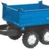 ROLLY TOYS Aanhanger RollyMega Trailer 88 X 47 X 45 Cm Blauw -Beter Kinderspeelgoed rolly toys aanhanger rollymega junior blauw 176217
