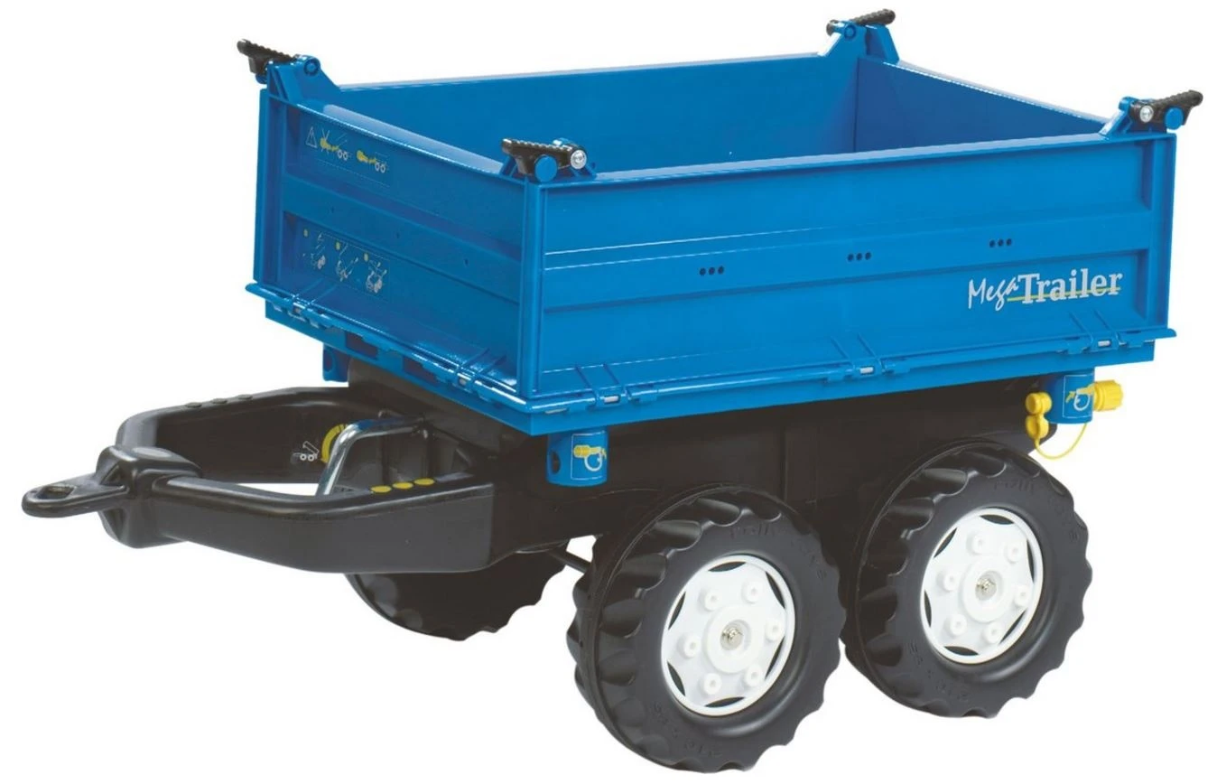 ROLLY TOYS Aanhanger RollyMega Trailer 88 X 47 X 45 Cm Blauw