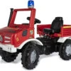 ROLLY TOYS Trapvoertuig RollyUnimog Fire 118 X 81 X 54 Rood
