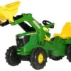 ROLLY TOYS Traptractor RollyFarmtrac John Deere 6210 R Groen -Beter Kinderspeelgoed rolly toys traptractor rollyfarmtrac john deere 6210 r groen 177461