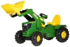 ROLLY TOYS Traptractor RollyFarmtrac John Deere 6210 R Groen