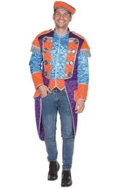 Oranje Mantel Kostuum Heren