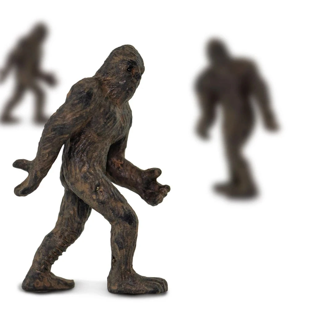 SAFARI Mini-figuren BigFoot 2,5 Cm Rubber Bruin 192 Stuks - Afbeelding 2