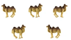 SAFARI Speelfiguren Velociraptor 2 Cm BPA-vrij Bruin 192-delig