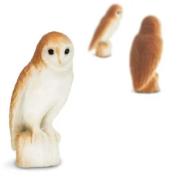 SAFARI Speelfiguren Kerkuilen 2 Cm Bruin/wit 192-delig