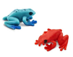 SAFARI Speelset Lucky Minis Gifkikker 2,5 Cm Blauw/rood 192-delig