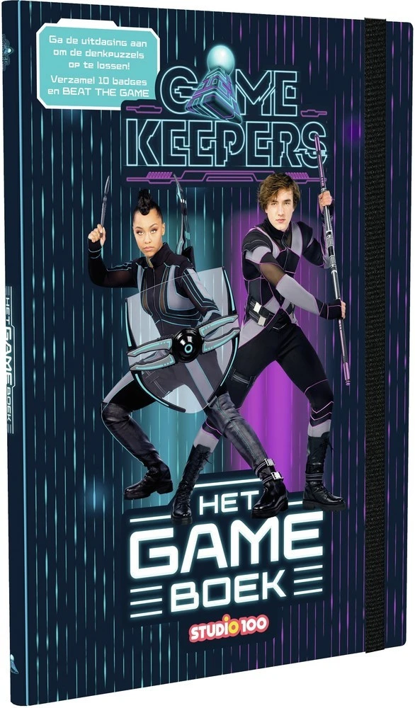 Gameboek Gamekeepers Junior Zwart/paars/groen - Afbeelding 2