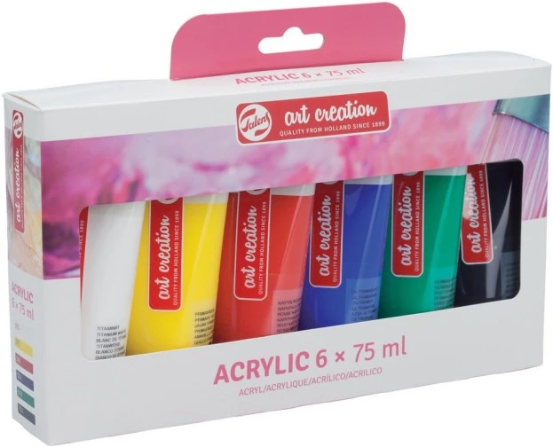 Talens Acrylverf Art Creation Junior 75 Ml 6 Kleuren