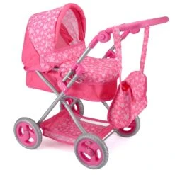 Snuggles Poppenwagen Deluxe Roze 66 X 47 X 40 Cm